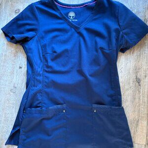 Blue ladies scrubs
